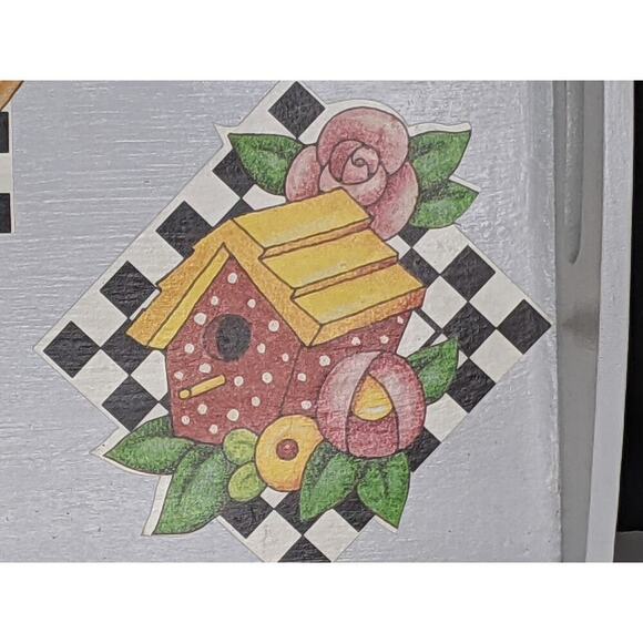 Mary Engelbreit Serving Tray Wooden 14 x 12 x 3 Summer Decoration - Picture 5 of 7